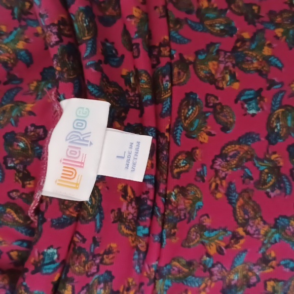 Maxi Long Skirt High Low Lularoe Large - Picture 4 of 6